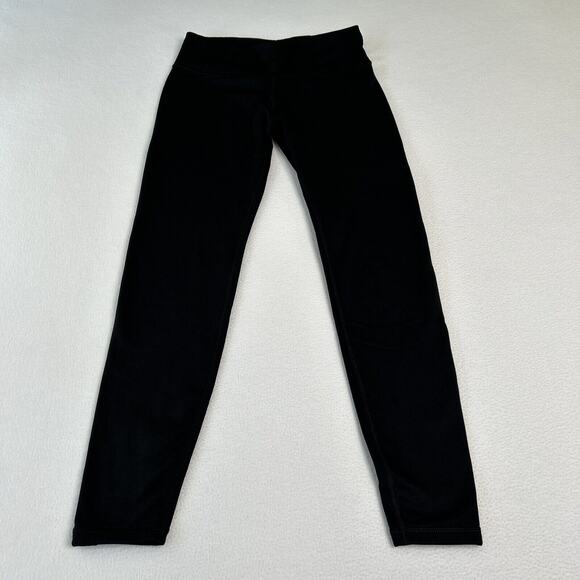 Athleta Women's Size S Primaloft Alpine Valley Fleece Tight Black 353819 - Picture 4 of 8